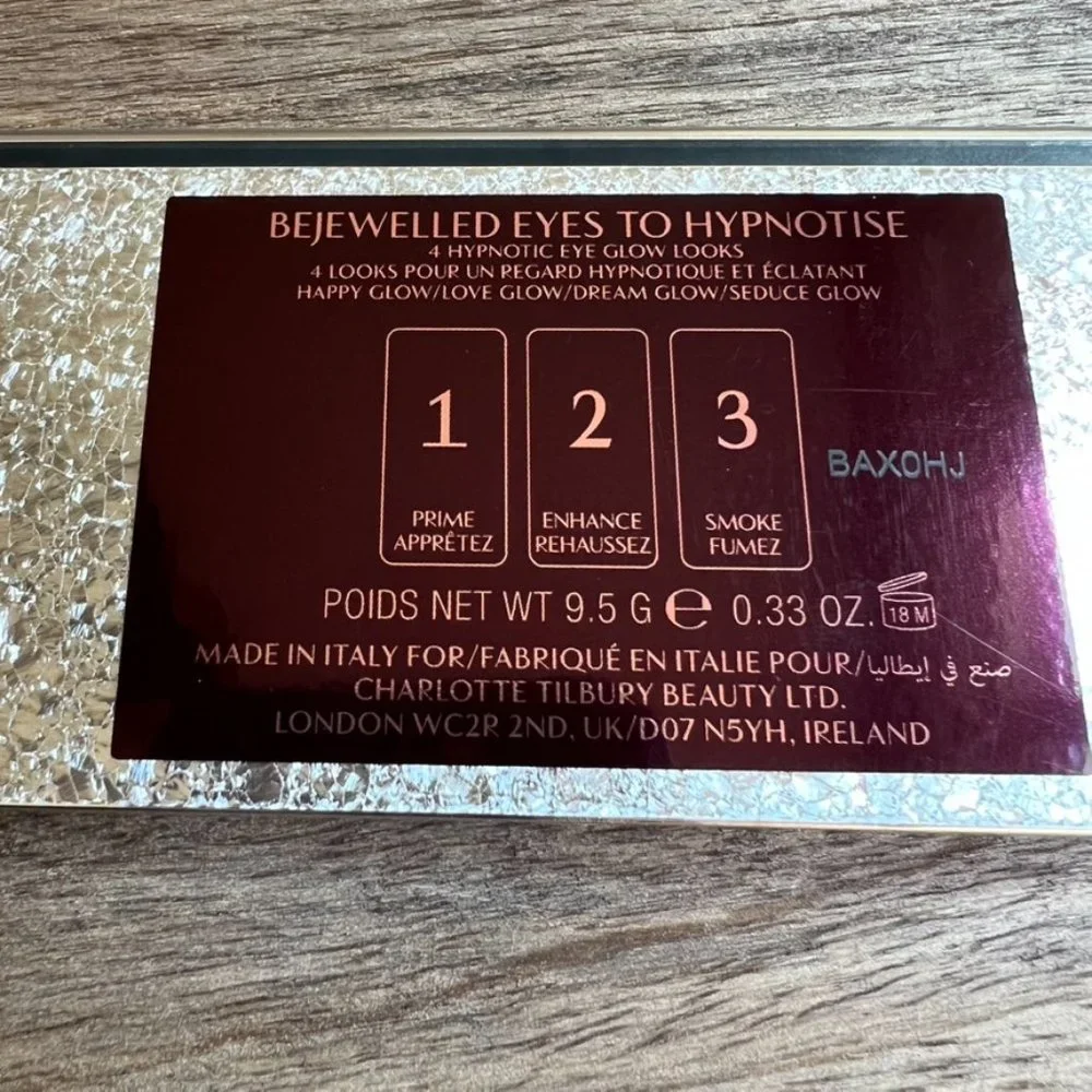 Charlotte Tilbury Bejewelled Eyes To Hypnotise Eyeshadow Palette